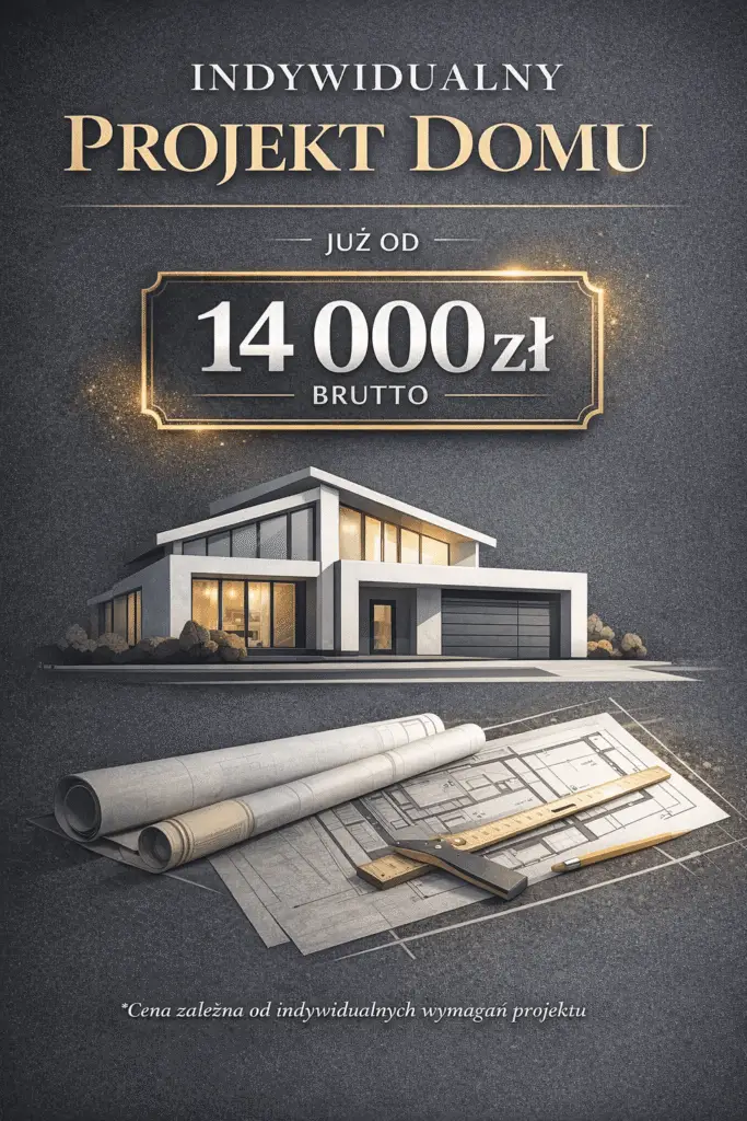 projekt domu od 14000zł